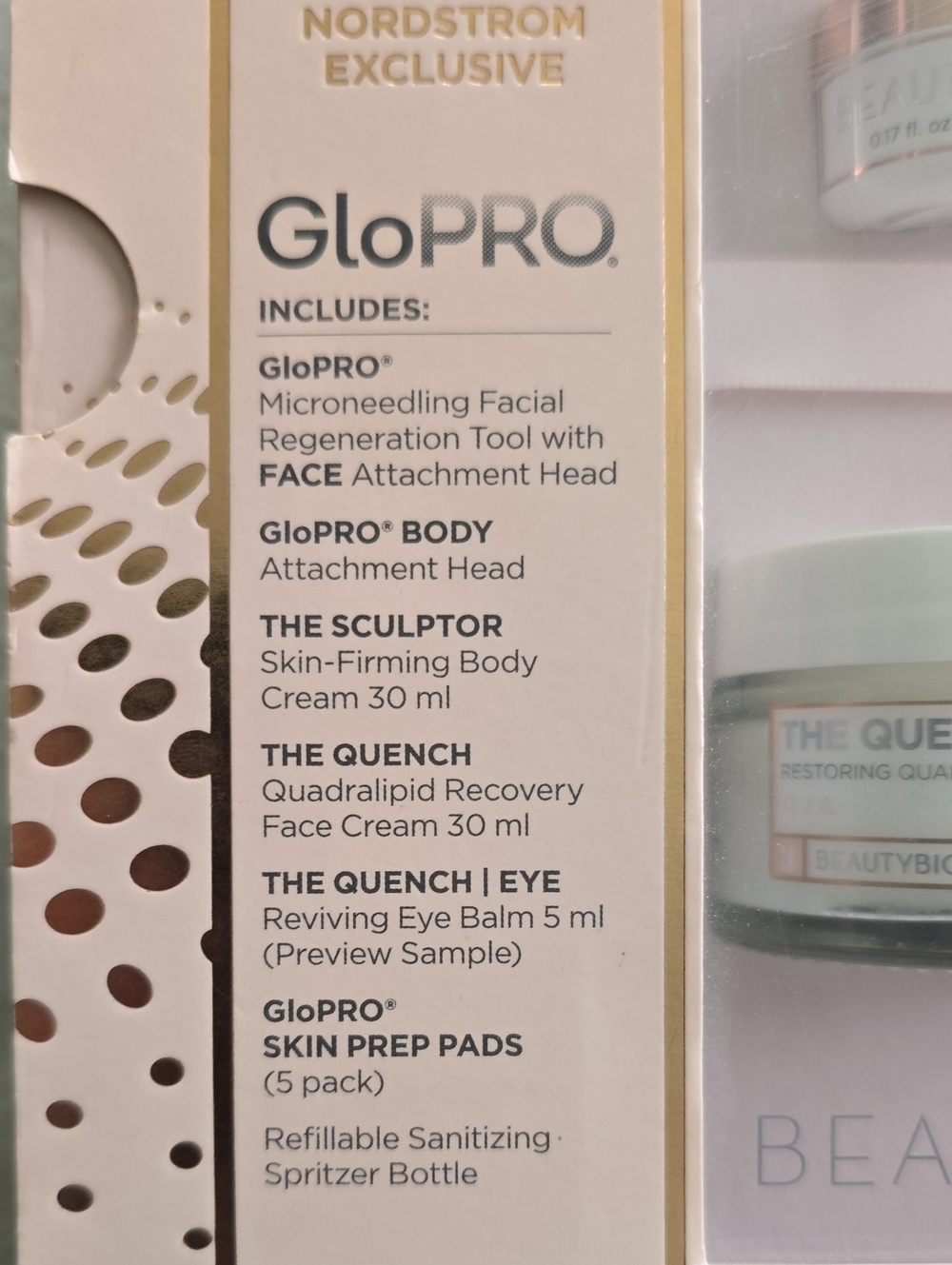GloPro BeautyBio Head-to-Toe Micro-Needling Kit — White & Pink - Picture 5 of 5